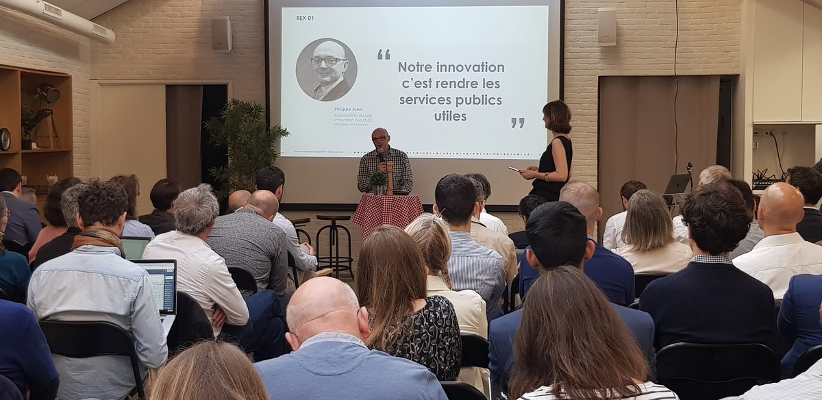 domlequepeys's tweet photo. @philippe_bron "Notre innovation c'est rendre les services publics utiles" grâce aux Startups d'Etat au Ministère de l'intérieur avec @OCTOTechnology #Innovation https://t.co/T8dcnIcfuk