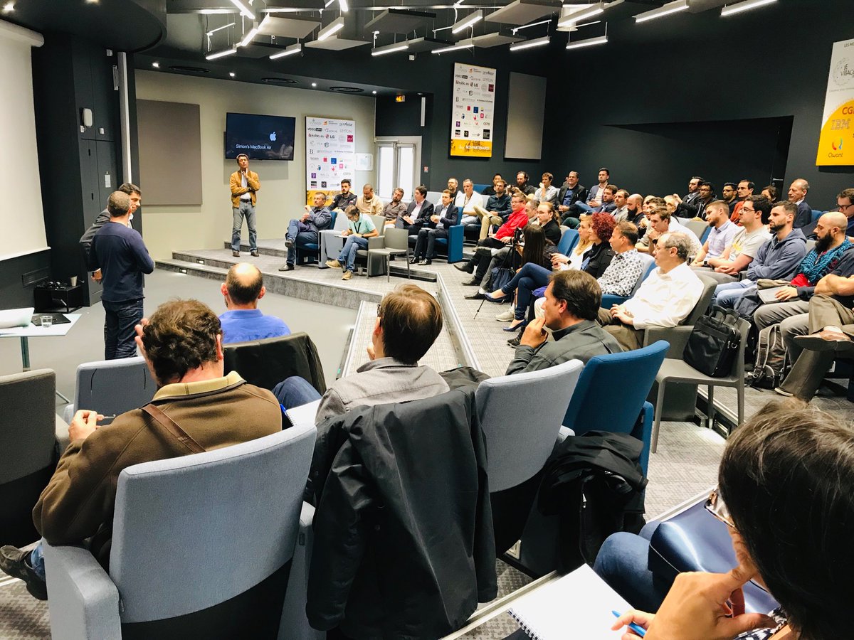 villageCASophia's tweet photo. 🚩Hier s'est tenu au Village, le 1er meetup du @cluster_ia avec @mydatamodels et la signature du partenariat faisant du Village le batiment totem du Cluster #IA ✨

Un grand merci à tous les participants à cet événement ! 😀
@tribuca @latribunepaca @nicematineco @webtimemedias https://t.co/UmTvsgmszM