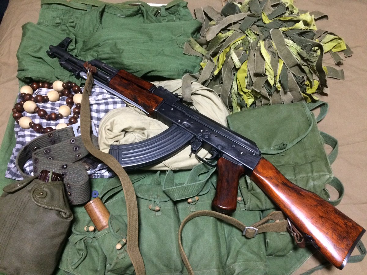 silver26484899's tweet photo. 5月26日、Field9さんの「ゆる南無2019」にベトナム人民軍で参加します。参加される方々、よろしくお願いします!昨年入手したReal Swordの56式がやっと使える。#Field9 #ゆる南無 https://t.co/ZgvMNZa5uw