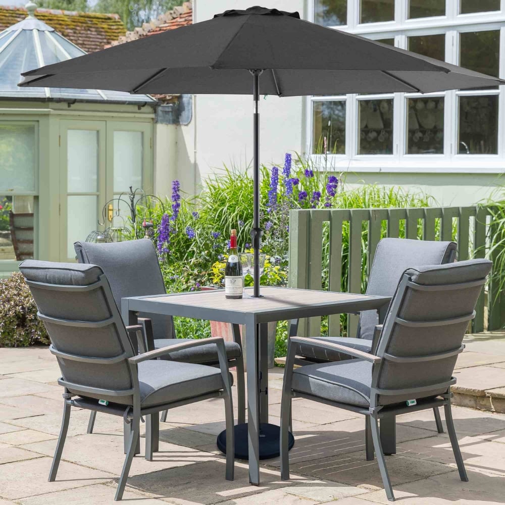 It’s possible all the sunshine has gone to our heads, but we’ve got a brilliant bank holiday offer for you – this weekend only, get 20% off all garden furniture, PLUS free local delivery and assembly!