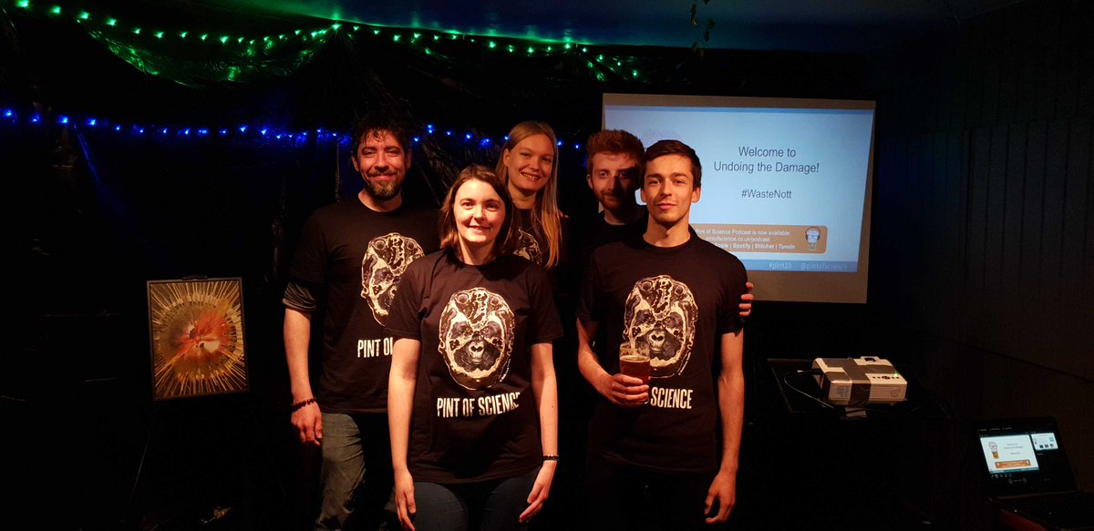 young_taran's tweet photo. Our last night of @pintofscience is over! Its been great fun organising with the Planet Earth team. Hopefully see you all next year! #pint19 https://t.co/KjuVtXjwEG