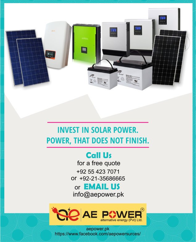 aepowersources's tweet photo. Solar Energy is limitless and free. AE Power brings it for you, your generation and your bright future. 
AE Power is a leading company in renewable energy resources.
All you have to do is a switch with Ae Power and together we can make Pakistan better and bright.🙂 https://t.co/90C48RjbMN