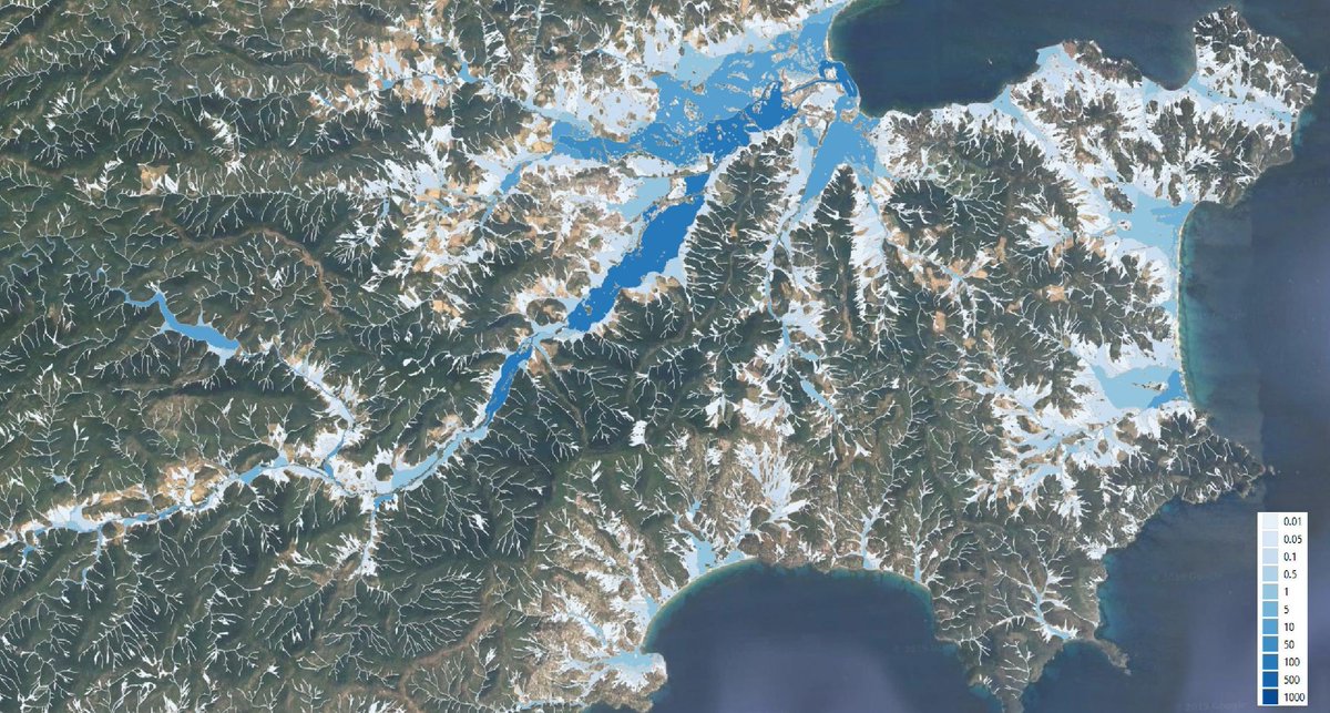 CeremaCom's tweet photo. 💦Modélisation du #ruissellement sur les bassins versants: la méthode #ExZEco du #Cerema pour identifier les zones d'écoulement 
▶1 carto des zones inondables
#inondations #risque 
@AFPCN_risques @Infeau_Risk @gestcrue @ReseauRisques  https://t.co/3LzkcSPlW2 https://t.co/abXExJXF1Y