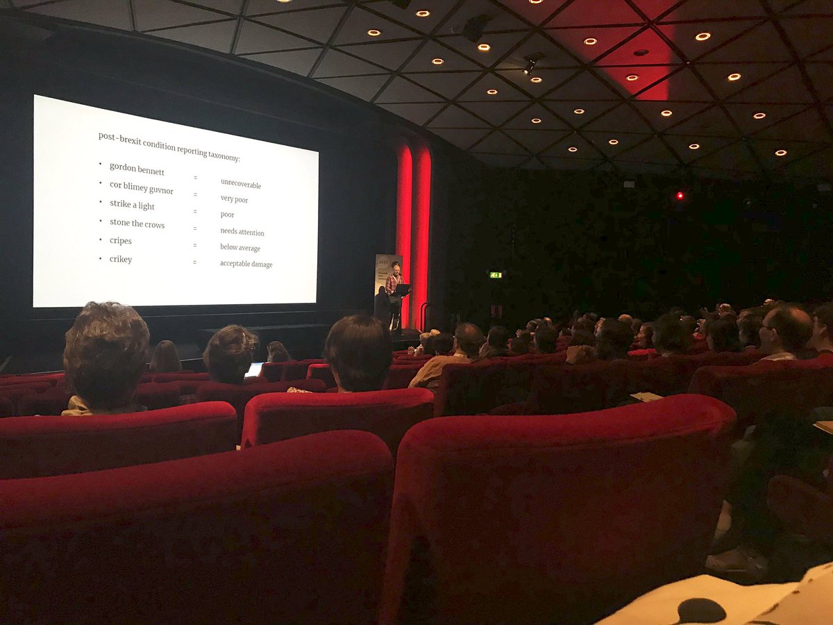 Looking forward to Axiells User Conference <a href="/BFI/">BFI</a> today! What a treat to be in such a unique “conference room”! Popcorn optional! #AxiellEU2019