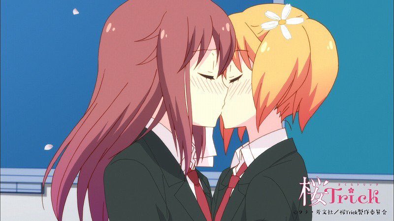 Tvアニメ 桜trick 公式 桜trick キスの日 5月23日 T Co Ndbuq2uhwe Twitter