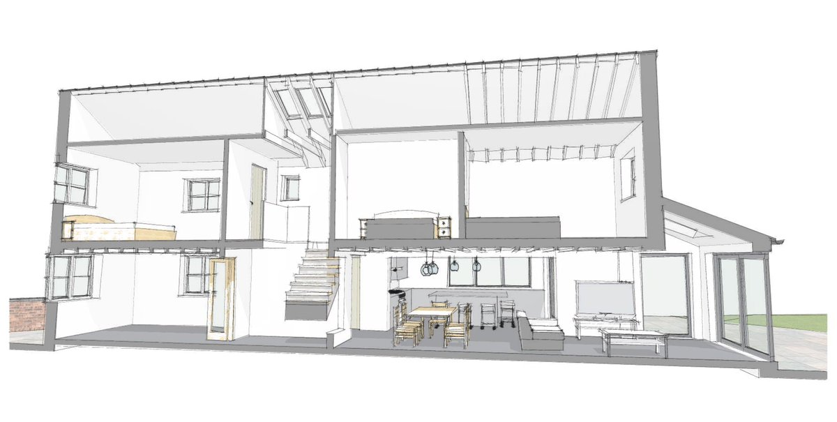 dovearch's tweet photo. Here are the proposals for a remodel of a cottage in the Cheshire countryside. #cheshire #cheshirearchitects https://t.co/bfdgDB5up1
