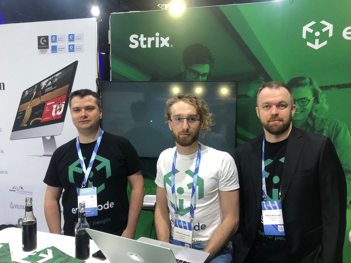 strixcommerce's tweet photo. #ShopwareCommunityDay in Germany - one of the biggest events for e-commerce enthusiasts in Europe. We present our new product @ergonode - Product Information Management! #ergonode #pim #ecoomerce #strixcommerce 
Check it out! https://t.co/GYeQGocnnD https://t.co/5L6ZArvE4e