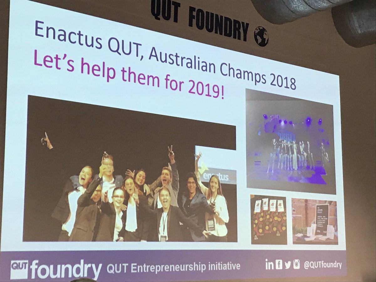 QUTEship's tweet photo. Australia’s🇦🇺2018 Social Enterprise #socent Enactus Competition winners #QUT, are heading to the nationals again, with teams inc. #BestFootForward. Help them celebrate &amp; fund #indigenous art &amp; products w their beautiful products! Great 🎁🌏👉https://t.co/SAPhesrjwl #IDEASlaunched https://t.co/NdzQEtSrxq