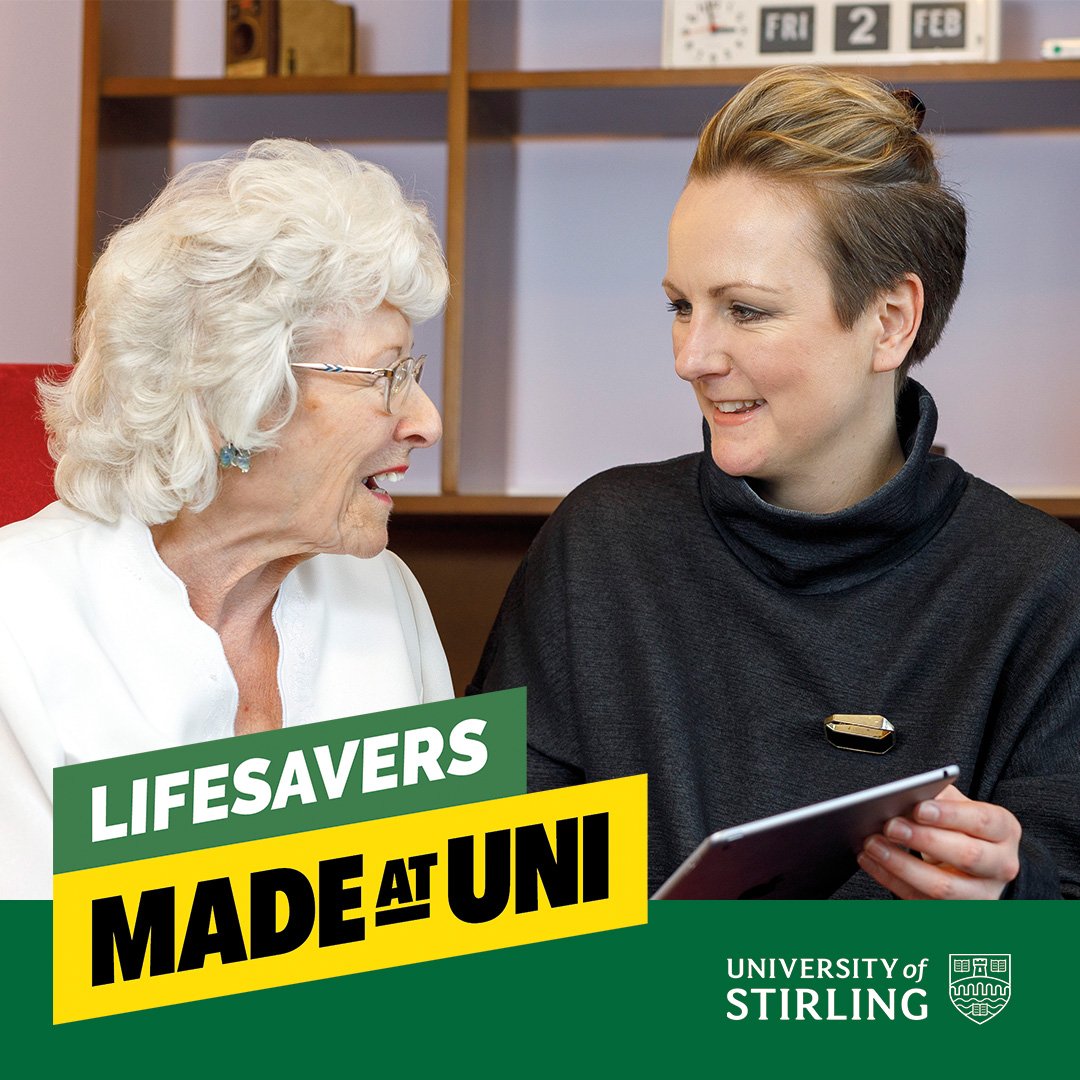 The fantastic #Iridis app developed by <a href="/dementiacentre/">Dementia Centre</a> here at #UofStirling has been included in <a href="/MadeAtUni/">MadeAtUni</a>'s list of 100+ lifesavers - great recognition for a project that's improving the lives of people with dementia! 💚 #DementiaActionWeek #DAW2019 #AskUsAnything