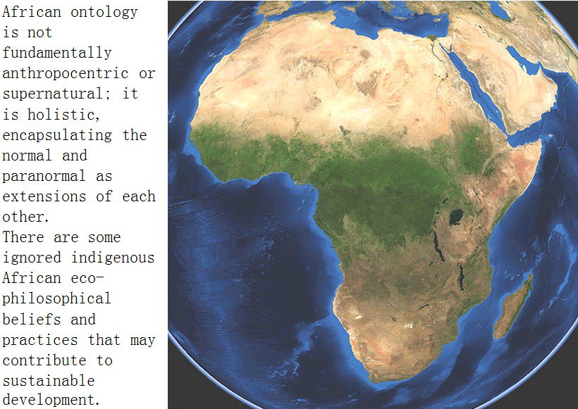 Scirp_Papers's tweet image. African Environmental Ethics and Sustainable Development #IndigenousValues More @ tinyurl.com/y394xy3l
