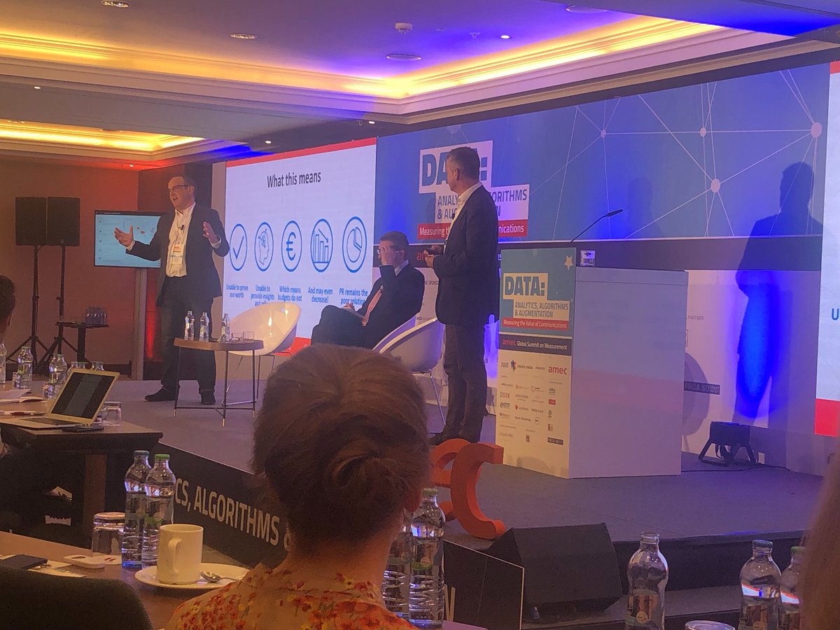 It's great to see our Global Chief Development Officer <a href="/Westofcenter/">Andy West</a> on stage at the #AMECSummit in Prague discussing how agencies can translate clear #measurement into action.