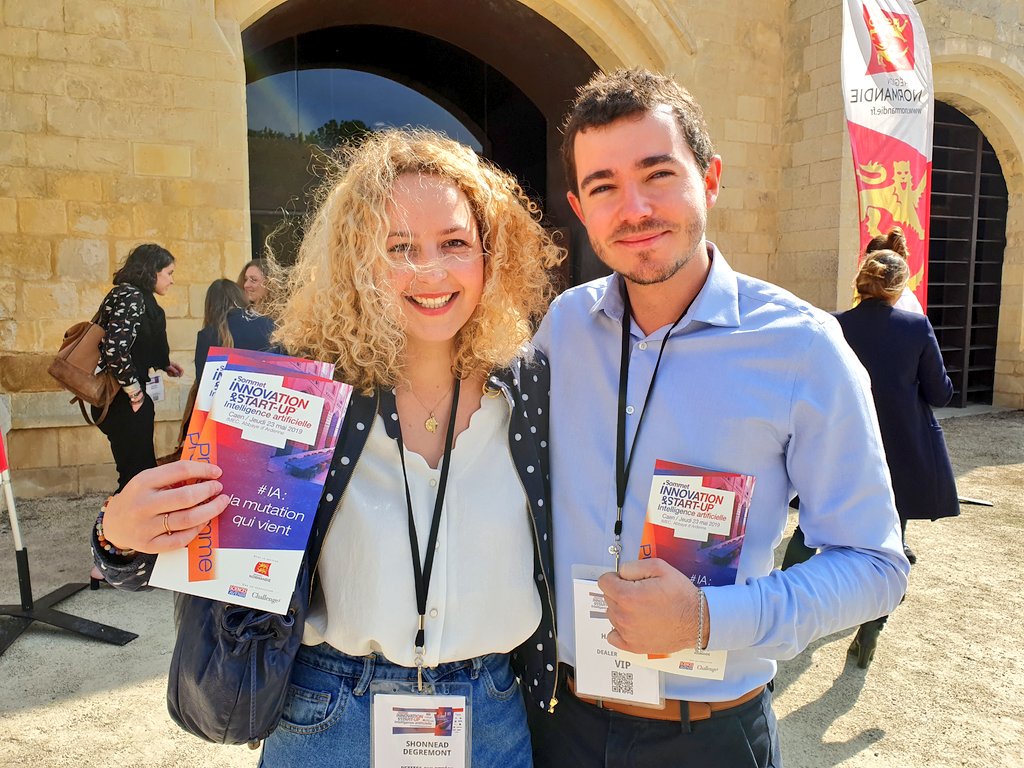 #SommetStartUp <a href="/LHaincourt/">Louis Haincourt</a> et <a href="/shonnead/">DEGREMONT Shonnead</a> incubés @InsIDE_institut et fraîchement diplômés <a href="/EMNormandie/">EM Normandie Business School</a> sont présents aujourd'hui au Sommet de l'Innovation et #StartUp cc <a href="/Sciences_Avenir/">Sciences et Avenir</a> <a href="/RegionNormandie/">Région Normandie</a> <a href="/Challenges/">Challenges</a>