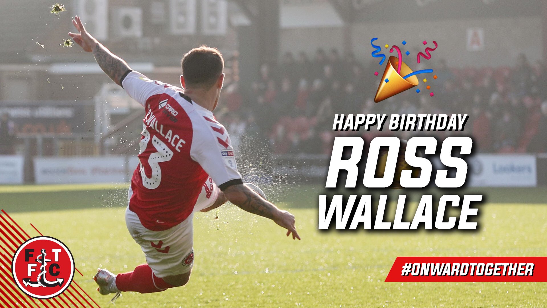 Happy birthday, Ross Wallace!  