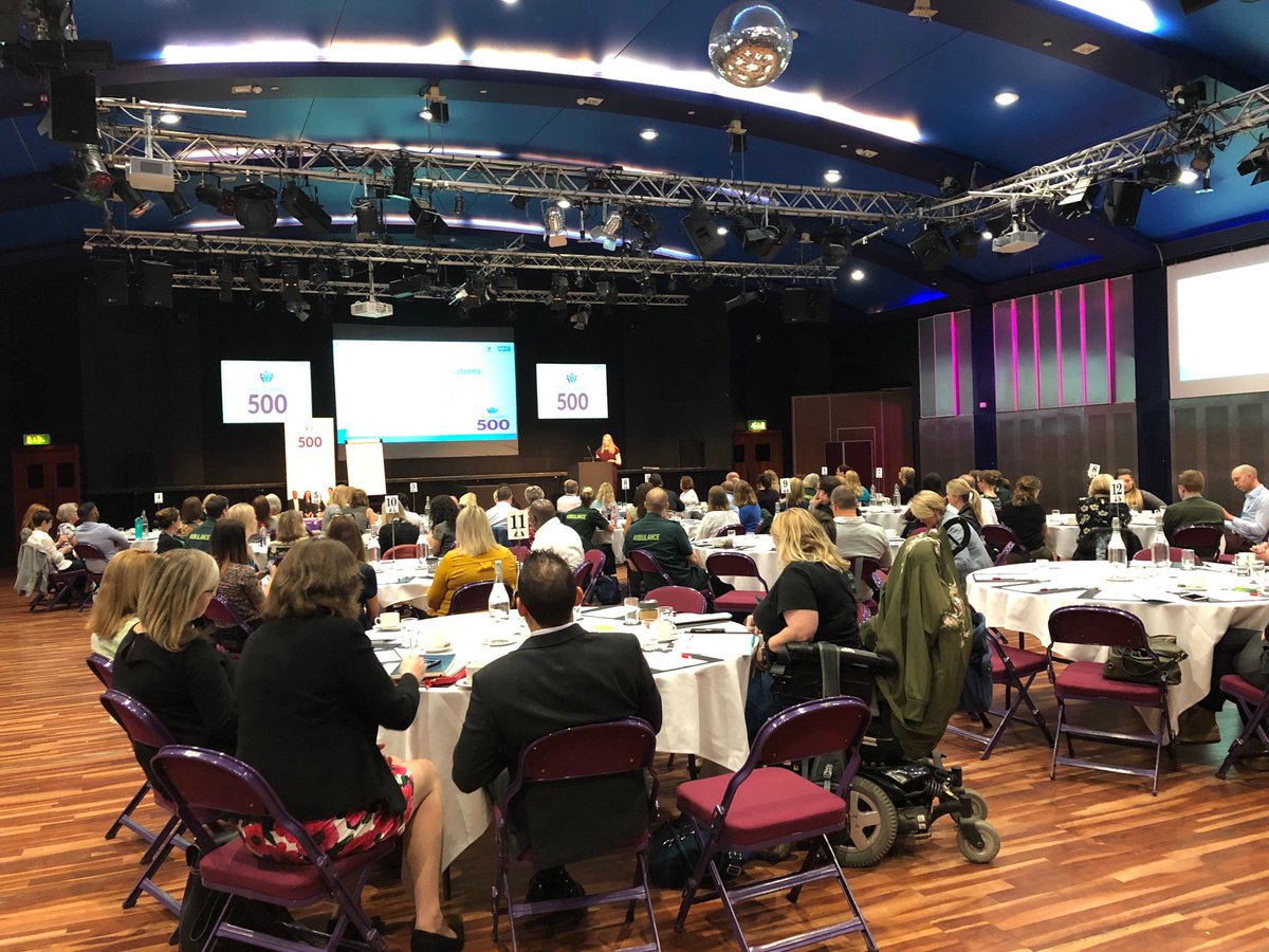 Pippa103's tweet image. Cath Heaney leading a connecting conversation at the start of the launch event today. Our group had social worker, police, speech &amp;amp; language therapist and programme manager - and we were all here for the same reason!  #Surrey500 @CathHeaney