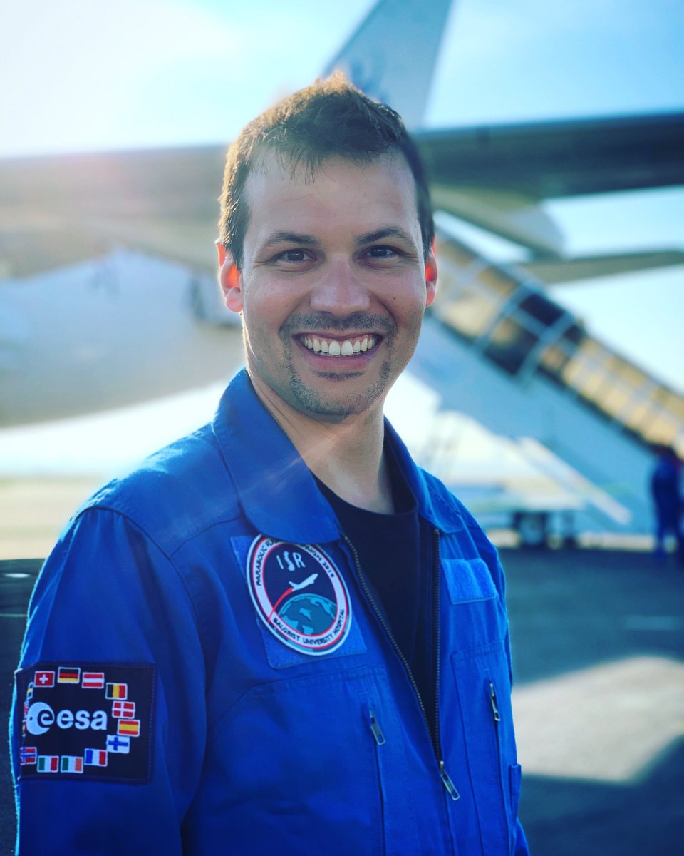 AirZeroG's tweet photo. #ESA0G // 71st @esaspaceflight campaign
✈️ let us introduce you to Jaap Swanenburg and his team of @derbalgrist @UZH_science
.
✈️ Working about the effect of changing #gravity on spinal stiffness during space flights
.
✈️ Congratulations for your work Jaap!
#GravityRules https://t.co/041Y8D1ZbS