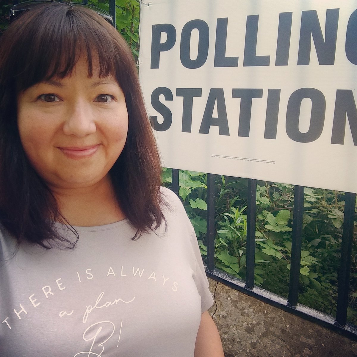 #Vote. If you're not sure, have a look at <a href="/easypoliticsUK/">Simple Politics</a> &amp; if you're quick <a href="/toomuchmother/">Nicola Washington</a>'s stories on IG (might be gone in a couple of hours). A much better explanation than I could give. Going with my t-shirt slogan: "There's always a Plan B".  #voted #maybeneedplansCtoZ