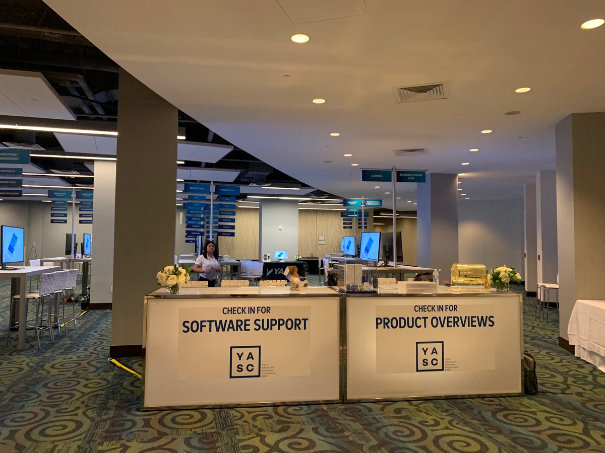 MsBrittScott's tweet photo. Knowledge Central! Come by for product support or a product demo! #yardisystems #yardisystems https://t.co/2p68sI5KHv