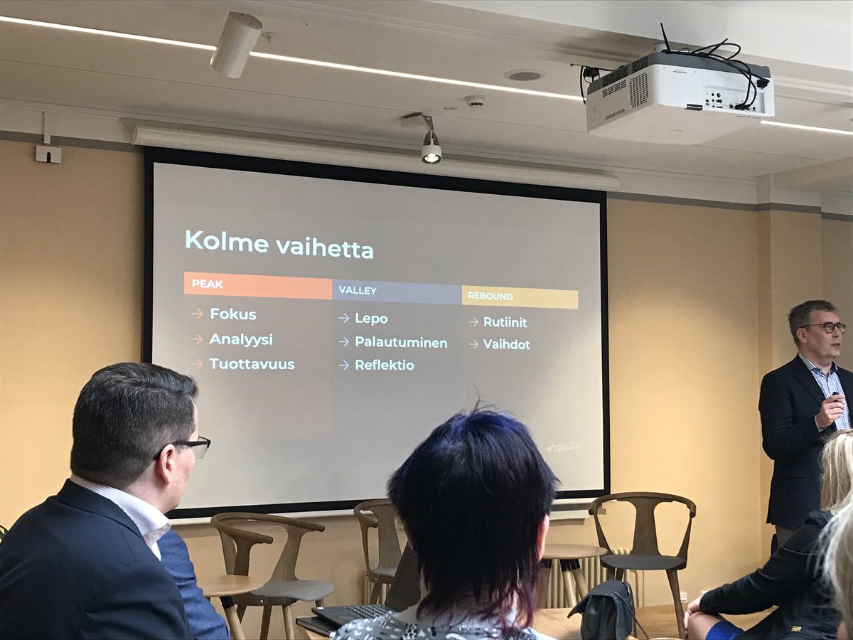 Early birds or night owls, which personality type you are? Is your work following same? #rakli #työhyvintointi #wellbeing <a href="/pohjakallio/">Pekka Pohjakallio</a>
