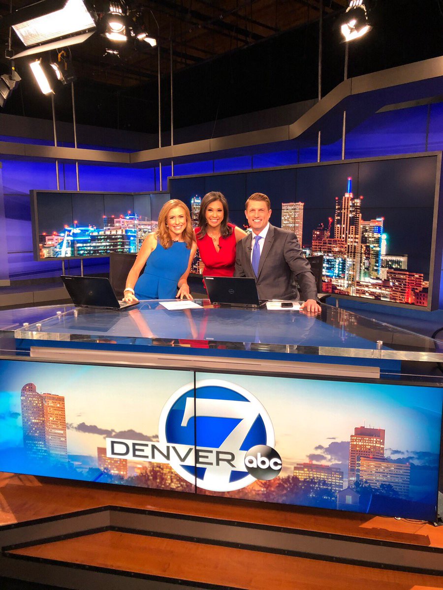 MaribelAberCNN's tweet photo. Current stop on the #maribeltour #DestinationDenver fun hanging out with this dynamic duo #IRL I’m up at 6:25aMT and 6:55aMT and if you like beer, you’ll want to tune in at the bottom of the hour! https://t.co/fZfbNbfGEY
