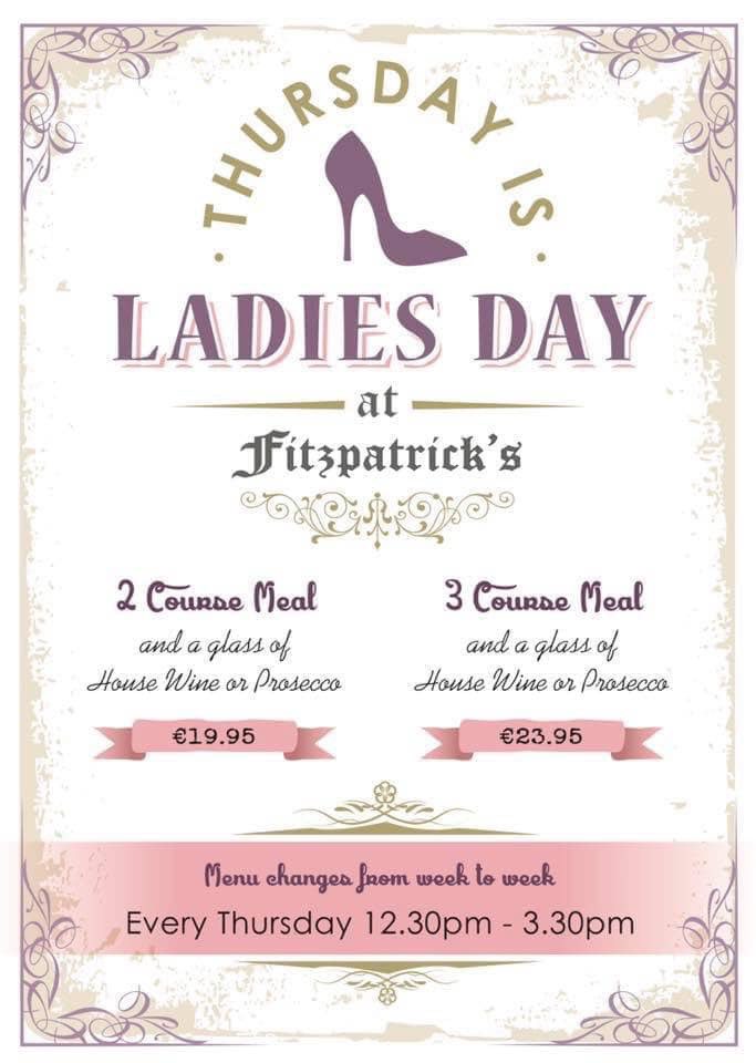 fitzpatricksre1's tweet photo. Thursdays at Fitzpatrick’s we celebrate Ladies Lunch. 👠👗 We offer a two or three course set menu both including a glass of wine or prosecco. 🍷🥂🍽 Served between 12:30pm - 3:30pm

Ladie’s, its time to relax and let us look after you https://t.co/5yV94ZmaMt