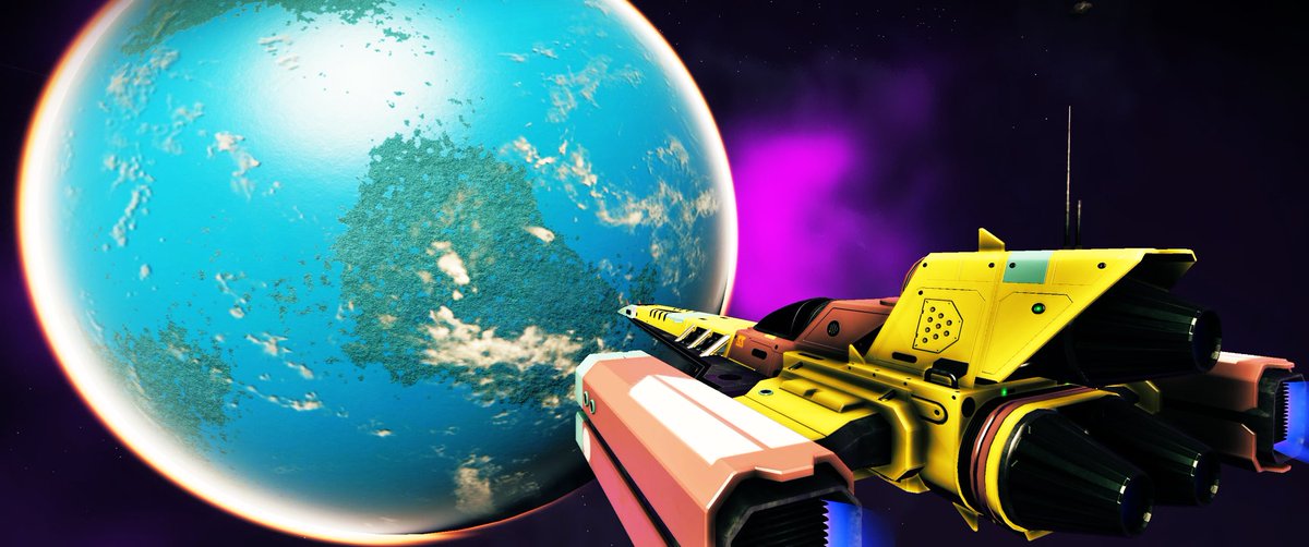 240zxCobra's tweet photo. StarDate :: 826 / Galaxy :: Euclid /
I find myself drifting off...dreaming of home. Thinking about if I’ll ever find my way back home./ I’m going to touch down here and hopefully get my bearings. That black hole was way more trouble than Polo made it seem, #NTAG!!! #NMSBEYOND https://t.co/LyMEDzQNZ1