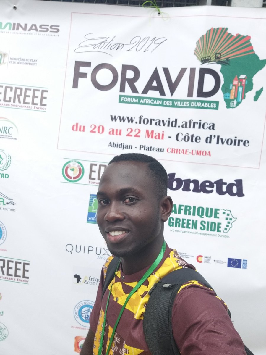 armel_ahissi's tweet photo. Moment d'expériences et de partages d'expertises sur la question de durabilité de nos villes et gestion de notre environnement, en présence des élus locaux, des experts de différents domaines
Très heureux d'y avoir pris part.
#Foravid2019 #ODD11 https://t.co/mWbpFE8xu4