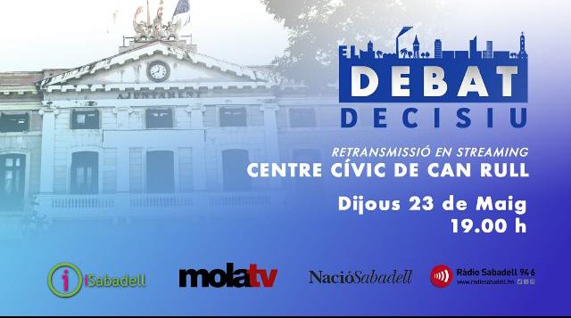 No us perdeu a la @MarisolGuanyem en l'últim debat abans de les eleccions municipals! 

A les 19.00 h al Centre Cívic de Can Rull o, podeu escoltar-la per streaming a: <a href="/iSabadellcat/">iSabadell</a>, <a href="/molatv/">maskey</a>, <a href="/NacioSabadell/">NacióSabadell</a> <a href="/RadioSabadell/">RàdioSabadell</a>