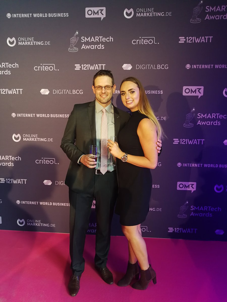#SMARTechAward2019
Mit tollen Erinnerungen und Fotos an einen sehr, sehr schönen Abend gestern bei @Criteo sind wir heute wieder ins Office gefahren. 🤟

Wir gratulieren von Herzen allen Gewinnern des gestrigen Abends - die Auszeichnungen sind allesamt mehr als verdient! #Criteo