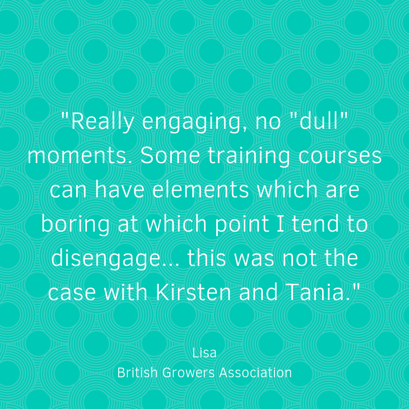 Really thrilled with the latest testimonial for mine &amp; <a href="/taniabcoach/">Tania Brint</a> 's course! Our next date is in September, and if you manage people but have never had any training, you should join us! eventbrite.co.uk/e/proactive-pe…