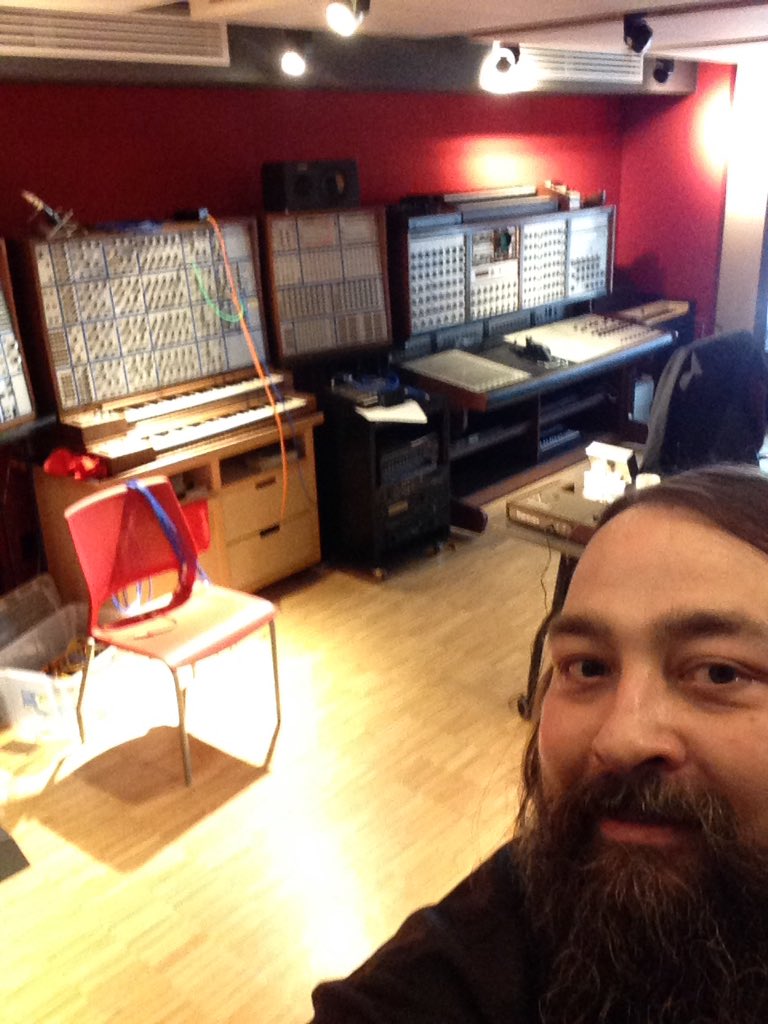 _Borys_'s tweet photo. So stoked to get time patching these two rare systems. EMU modular and Synthi-100. https://t.co/IUYiO0hekf