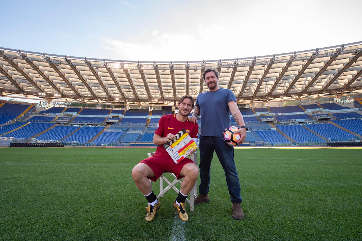 Un nuovo grande progetto è alle porte! 
Iniziano le riprese del documentario che racconterà la mia storia. 🎬
<a href="/Wildsidesrl/">Wildside</a>, <a href="/FremantleIT/">Fremantle Italy</a>, Capri Entertainment, Vision Film Distribution 
#totti