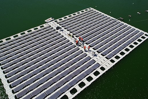CIRECnews's tweet photo. Impresionante planta solar sobre agua en Chile promueve minería sostenible – https://t.co/07IPq9uHmM https://t.co/ocWUizUu7c