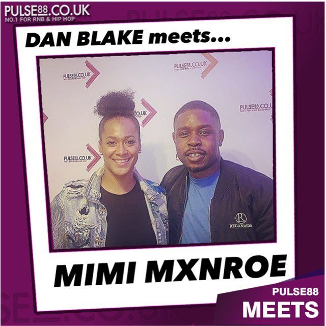 Pulse88radio's tweet photo. #pulse88interview a huge shout to @mimimxnroe for joining @danblakevoice on his #musikworldwide show last night ๐๐พ๐๐พ๐๐พ #mimimxnroe #danblake #femalerapper #pulse88 https://t.co/zTc4evkVuH https://t.co/XfPeVN2dBp