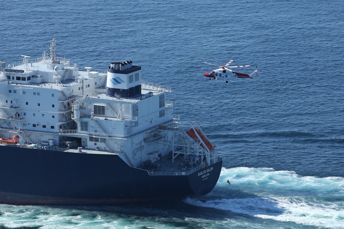 When you lie about knowing photoshop and praise the Gods you don't have to in this job 🙌  
Thanks <a href="/RVLGroup/">RVL Group</a> for this 📷 of the Lee-on-Solent Coastguard helicopter winch training #likeaboss yesterday!