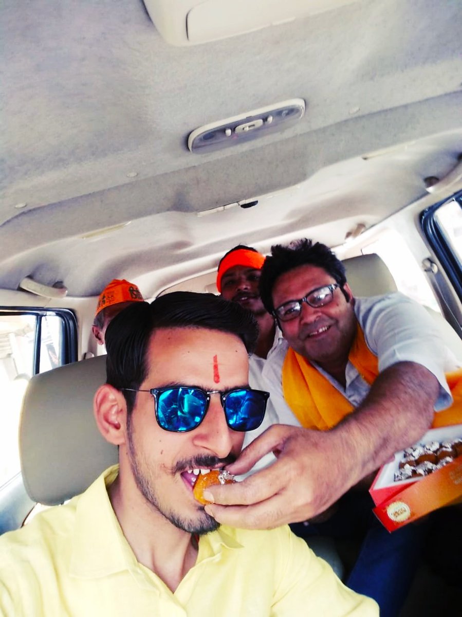 paras_awasthi's tweet photo. #congratulationsPMMODI
 Historical victory winning moments https://t.co/dRwf9IGLB2