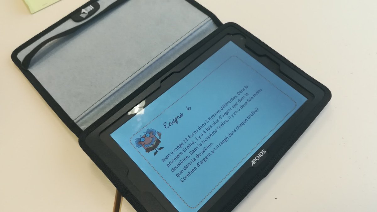 dane_nancy_metz's tweet photo. Chasse aux trésors #EscapeGame #travailcollaboratif #numérique en mathématiques lors  #Entrezcestouvert au collège Guynemer.
Les sixièmes cherche des enveloppes pour résoudre 6 énigmes et se partager le trésor.
 @acnancymetz @plannumerique
@Departement54 https://t.co/f3XvkL2az1