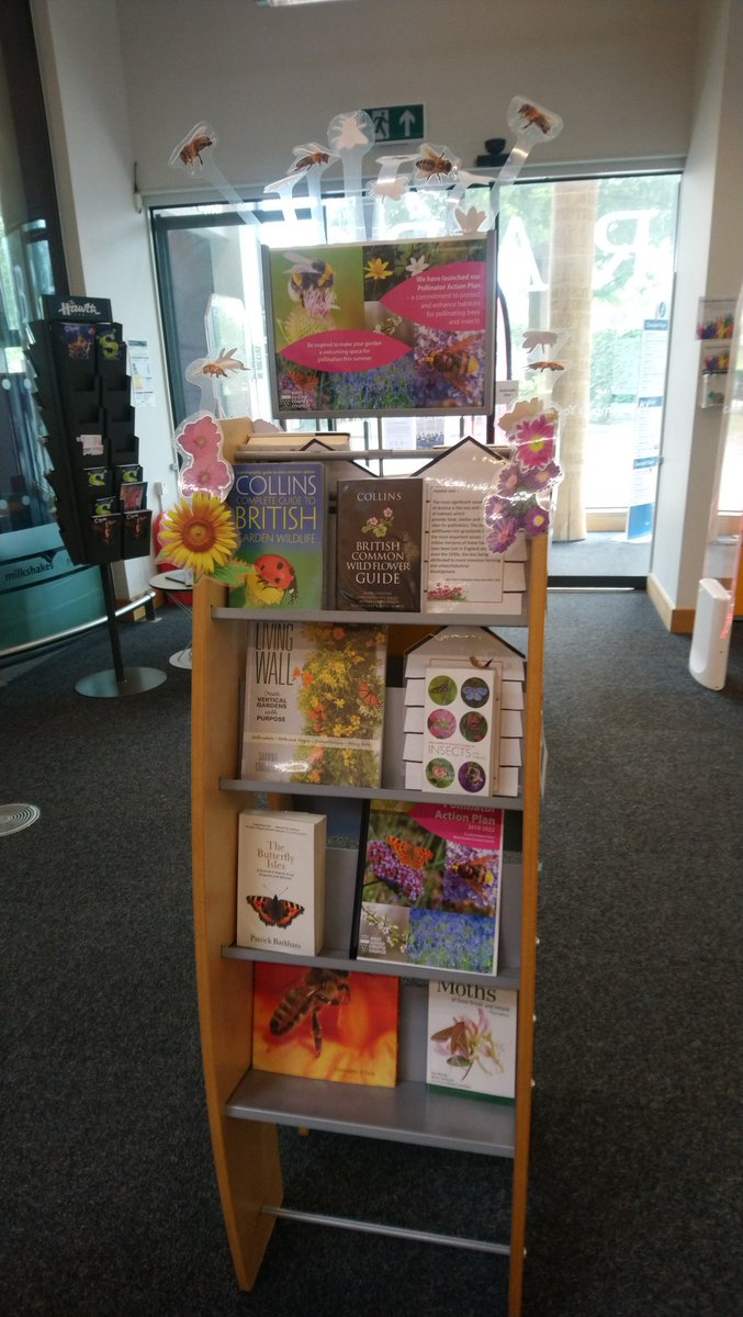 deLeeuw1990's tweet photo. 1/2 went to the @WSCCLibraries yesterday to pick up a book on rewildering plus some nature story books for the kiddies and saw this wonderful display all about pollinators and other wildlife. Most important, I found the WSCC action plan for pollinators. ❤️🌍🐝🦋 https://t.co/8f5LQq9ukG