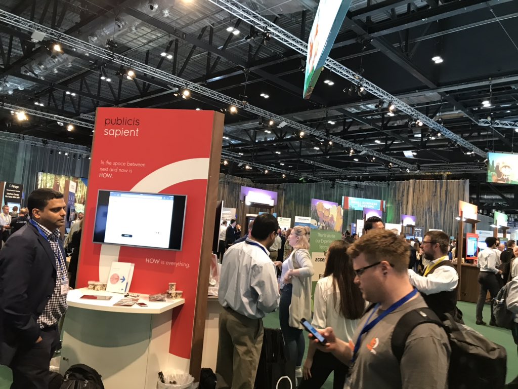 PublicisSapient's tweet photo. We’re at booth 107 at #SalesforceTour where our team are ready to tell you how we partner with #Salesforce to take your business from Now to Next. Swing by and say hello 👋 (and grab some trail mix) @sapient_i7 https://t.co/xVHZ1jy5pC