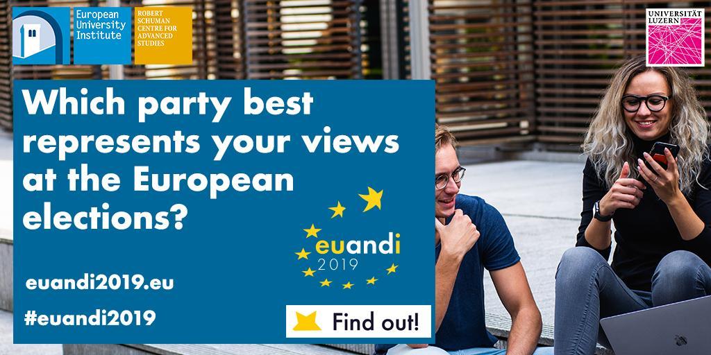 ucdpolitics's tweet photo. Not sure who to vote for tomorrow in the European elections here in Ireland? Check out https://t.co/Gix0neyfxu  to see which parties best match your preferences! The Irish element of the app was created with input from @ucdpolitics staff and students #EP2019  #euandi2019 https://t.co/XIFi3oaiVD