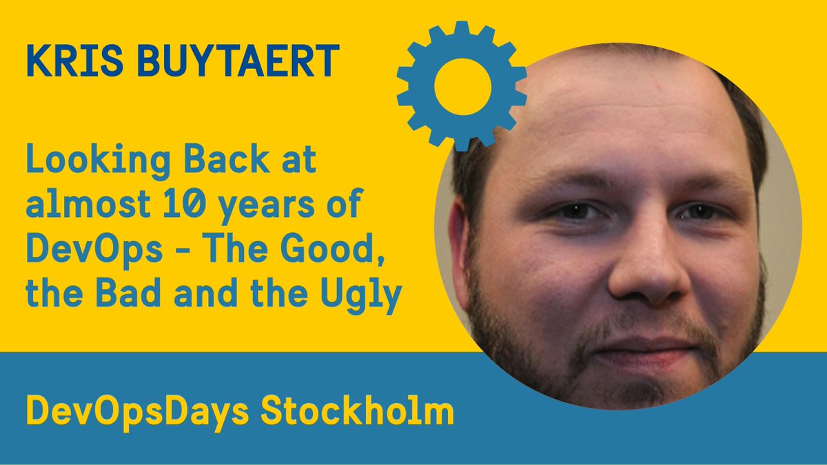 devopsdayssthlm's tweet photo. Happy to announce that @KrisBuytaert from @inuits will give a retrospective on 10 years of #DevOps at #devopsdayssthlm in September. #DevOpsDays

>> https://t.co/827IpZXFiC << https://t.co/BY8Weo4oEf