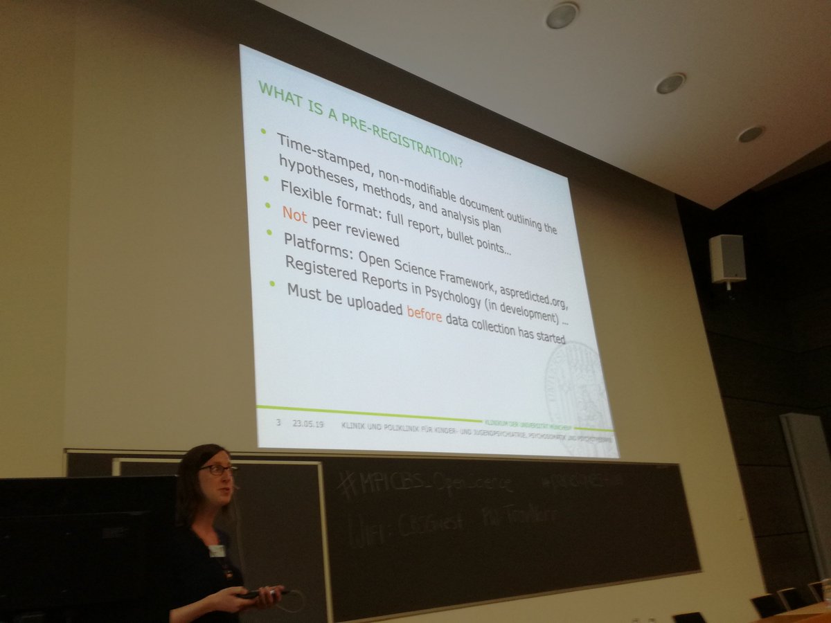 MaschaMorozova's tweet photo. Another view on pre-registration @xenia_sch
#MPICBS_OpenScience #AcademicTwitter #PhDChat #phd #OpenScience
Btw you will be able to listen to all of today's talks on our website
https://t.co/HG8wqefjYG https://t.co/3BY3kbJShh