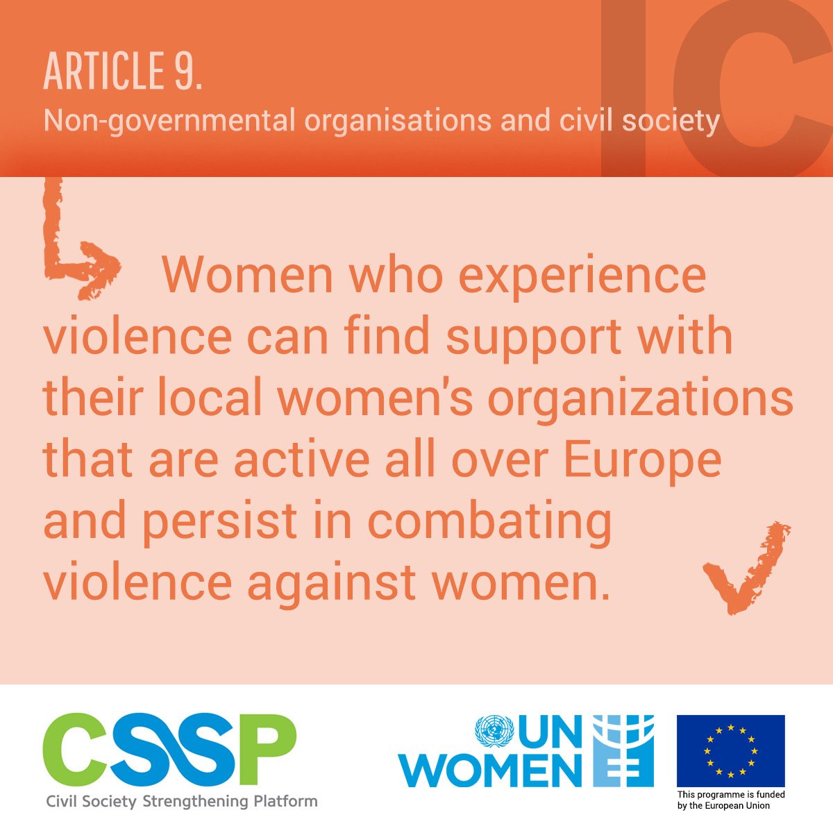 WAVE_europe's tweet photo. The Istanbul Convention acknowledges the important role of women’s organizations in their fight against GBV and requires that states allocate public resources to support work of specialized women CSOs. #CSSPstrongtogether #CSSPagainstVAWG #changingmindstoendVAW #SayNoStopVAW https://t.co/6jNVxuT8bz