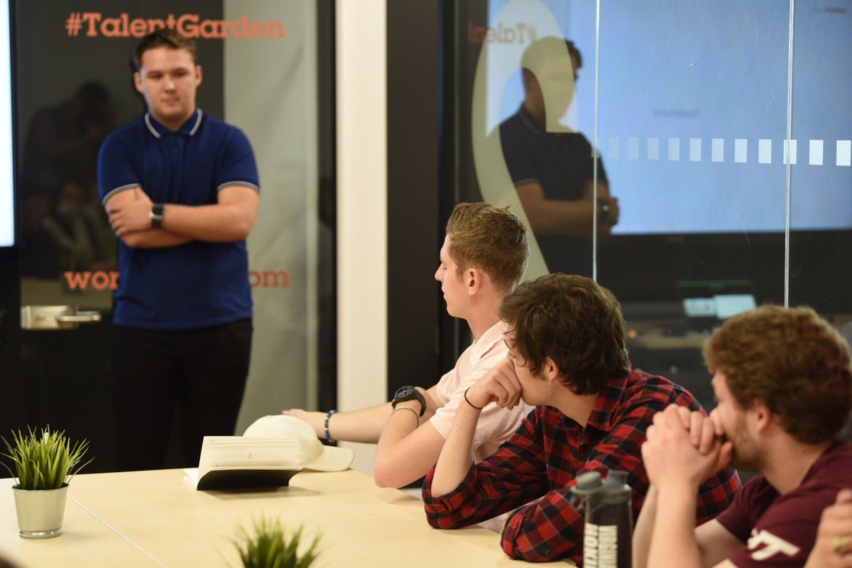 jdickhans's tweet photo. Enjoying the Irish Hospitality at #TalentGarden https://t.co/I8PKu4qXnA