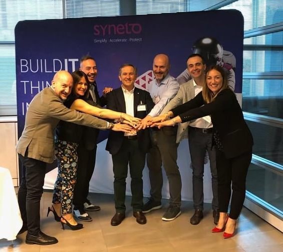 comitelsrl's tweet photo. ⚠️Chi NON protegge i propri dati si ferma.

💥Comitel insieme a @SynetoIT  per condividere e ragionare, con alcuni dei nostri clienti più affezionati, sul valore fondamentale della protezione dei dati in azienda.💥

#IperConvergenza #DisasterRecovery https://t.co/P7znNCLl75