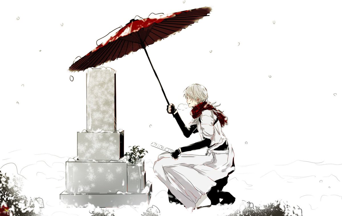 ラブレターの日でもあるから過去に描いた東雲くん家の毎日愛を届けにくる鶴丸国永くん見ていって(鶴さに♂)(再掲) 