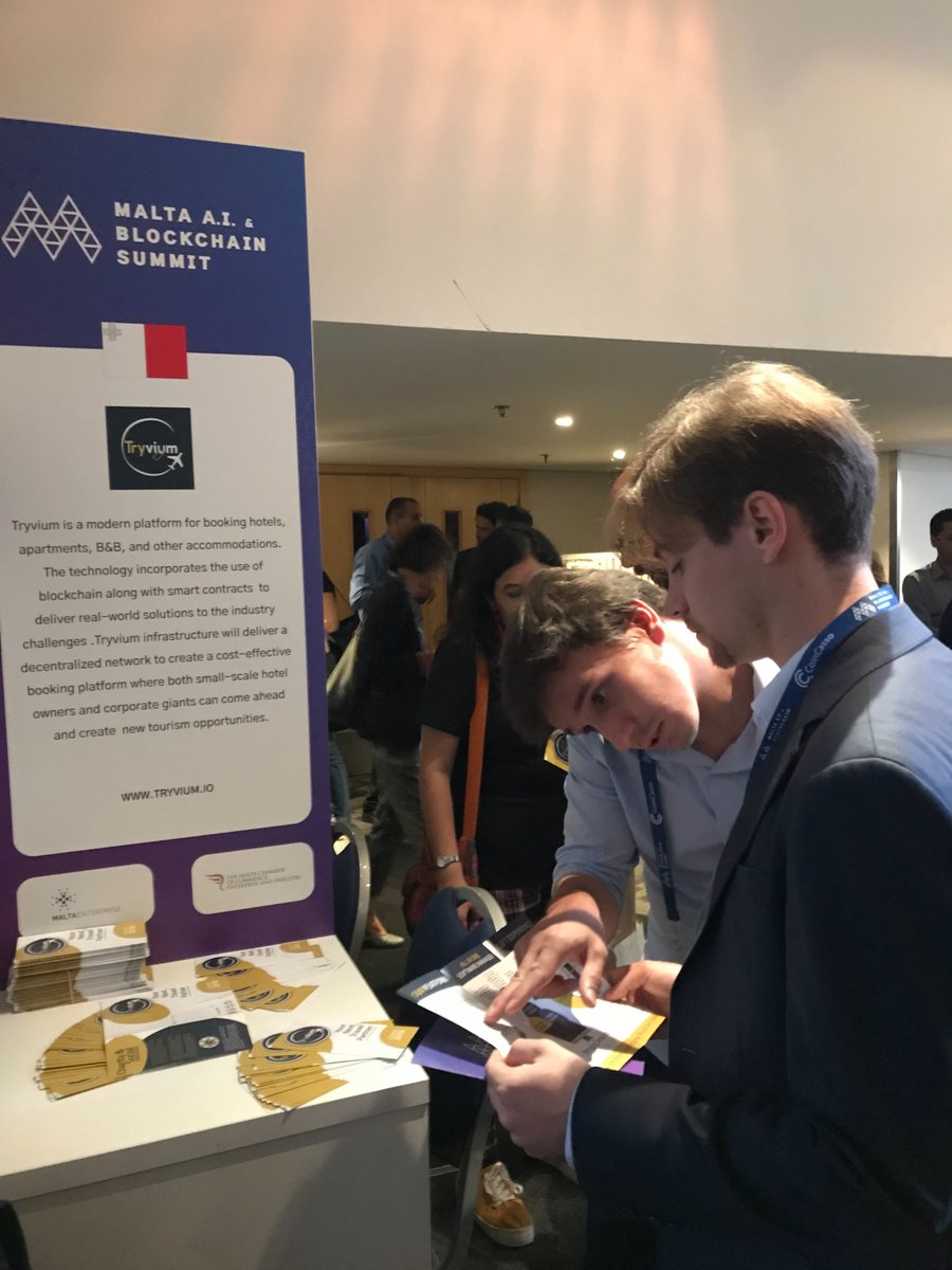 TryviumTravels's tweet photo. Updates 1 from the Startup Village of the Malta summit
Our booth is seeing quite some activity
#live #blockchain #Malta #summit #AlBCsummit #business #Crypto https://t.co/TkYEmBIcpY