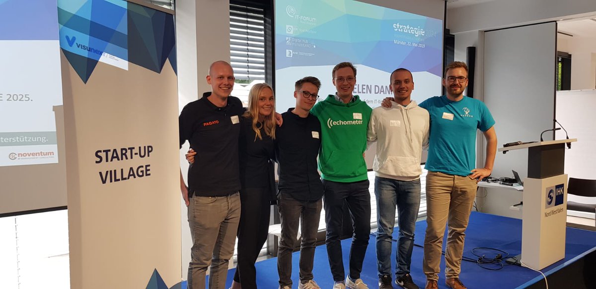 HadocoDE's tweet photo. Wir haben gestern an dem 6. IT- Strategie Kongress 2024 teilgenommen und wurden von den Teilnehmern als eines der Top 3 Start-Ups bewertet. 
Danke für die tolle Möglichkeit Teil des Startup Village zu sein! Toller Einsatz von @epap_app und @EchometerDE!
#startup  #ITstrategie2024 https://t.co/YHZVCeP7RJ