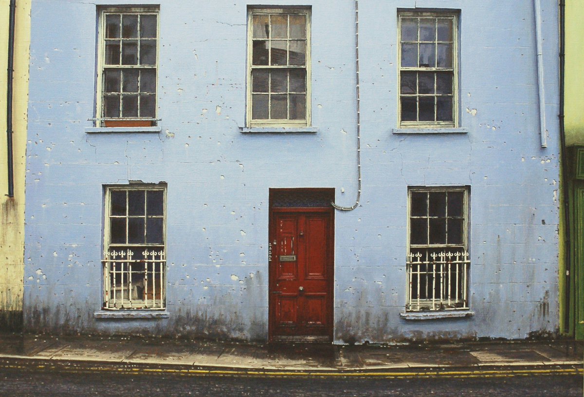 TaylorGalleries's tweet photo. There are just a few days left to see John Doherty's magnificent solo exhibition, #EnduringAspirations. The show finishes this Sat, 25 May - catch it while you can!
...
image: #JohnDoherty, 'Five Bells - Going Down' (Marino Street, Bantry), 2016, acrylic on canvas, 56 x 81 cm https://t.co/IgQD6zGHBy