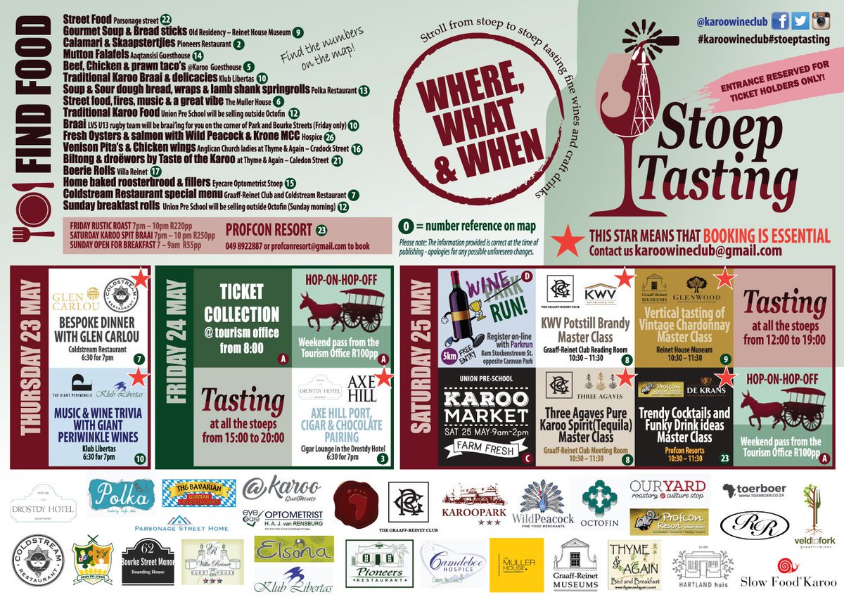 With 3 days to go before ST19 we hope you are all ready to Rock and Roll in the Karoo!