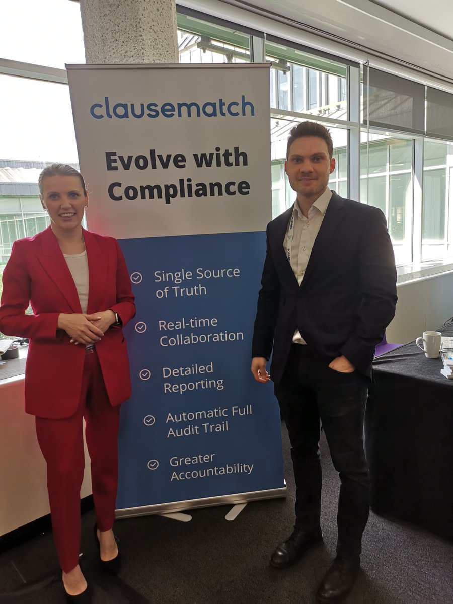 Clausematch's tweet photo. The Loan Market Association FinTech Conference has kicked off in London!
#LoanMarketAssociation #FinTech #RegTech #compliance #ClauseMatch https://t.co/KvePhdGMQO